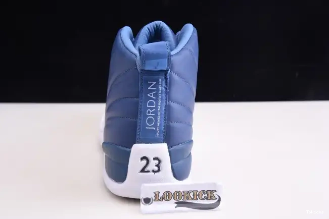 Reps TBK 12 Air Retro Blue 130690-404 Stone Jordan 0422